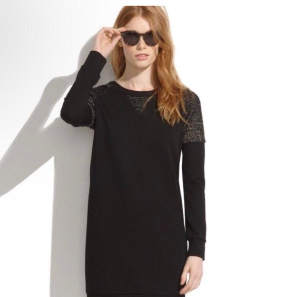 Madewell Baseball Black Dress